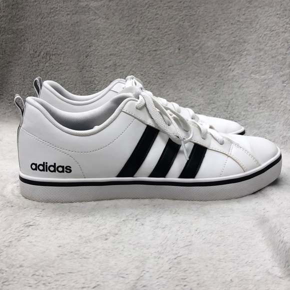 adidas white leather shoes mens